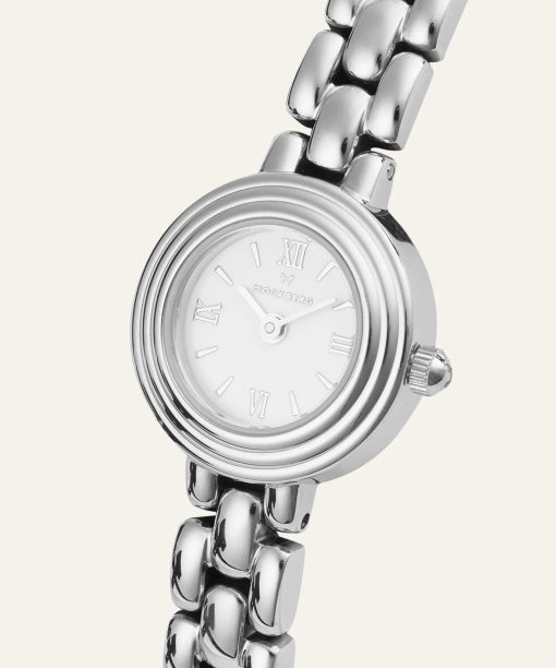 Alternative view of Mockberg Antique Silver Watch 19mm - MB0182