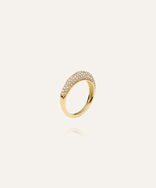 Mockberg Pavé precious ring