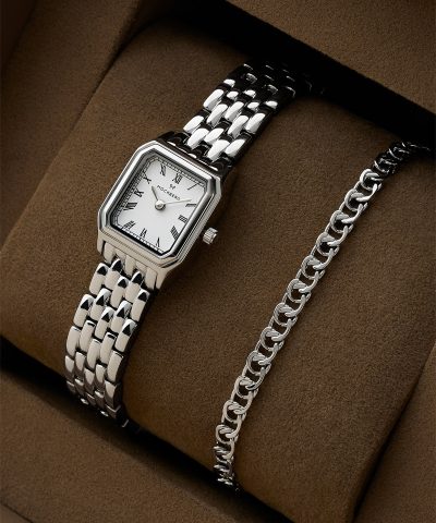 Mockberg Classic Combo Steel Watch + Chain
