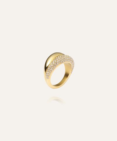 Mockberg Pavé daring ring