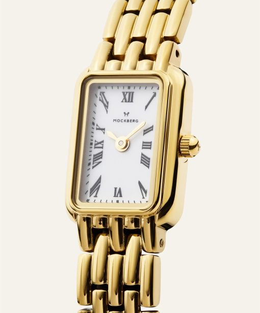 Alternative view of Mockberg Renaissance Gold Watch 17x29mm - MB0255