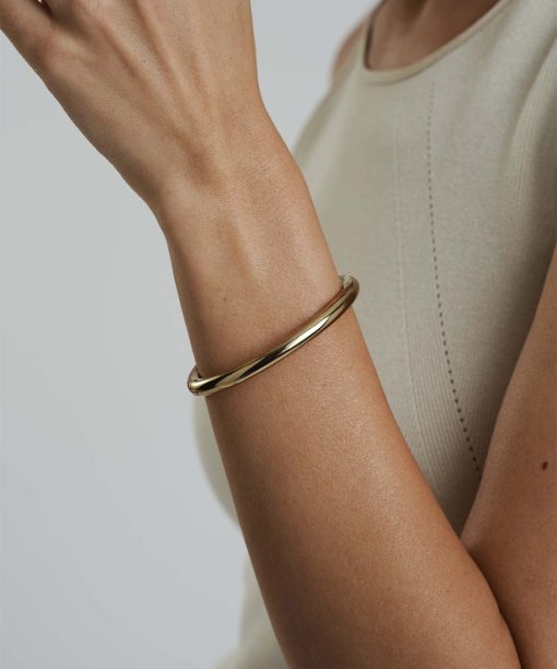 Alternative view of Mockberg Aura Bold Bangle 190mm