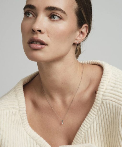 Alternative view of Mockberg Jolie White Necklace