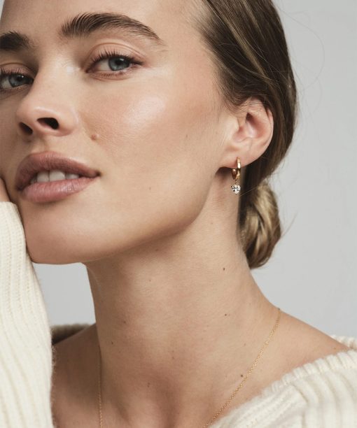 Alternative view of Mockberg Bonne White Hoops