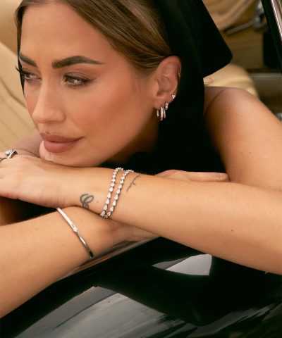 Alternative view of Mockberg Nisrine Bangle Medium