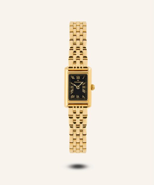 Mockberg Timeless Petite Noir Watch 24mm - MB1775