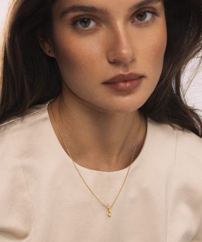 Alternative view of Mockberg Sweetheart Gold Small Necklace