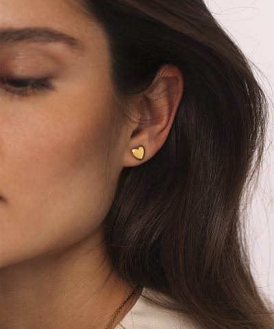 Alternative view of Mockberg Love Gold Medium Studs