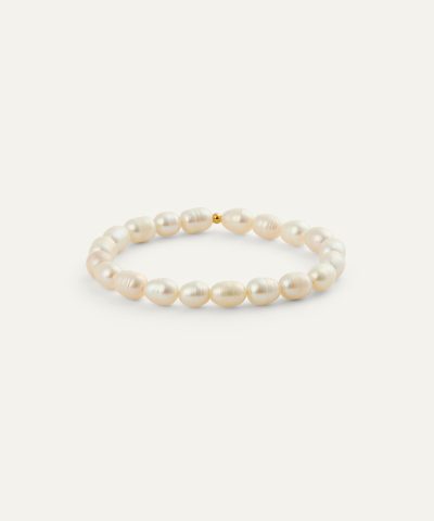 Mockberg Aura Pearl Gold Bracelet