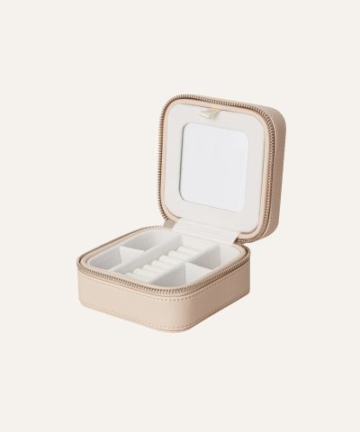 Mockberg Jewelry Case Box Small Beige