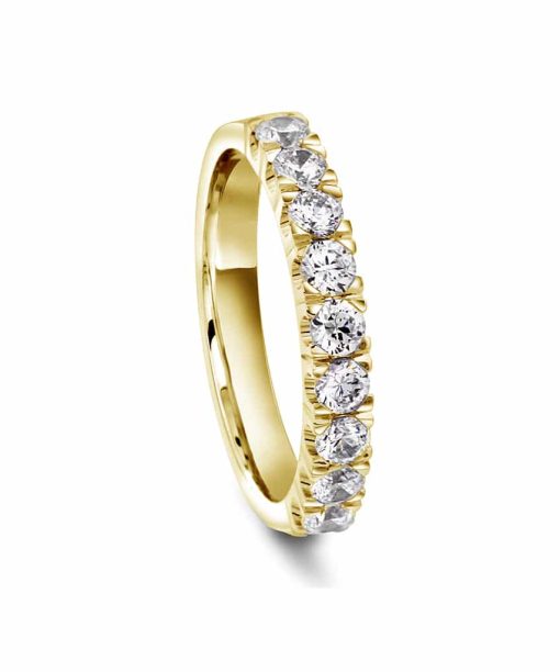 Unite i gult gull 0,81 ct WSI 3,2 mm