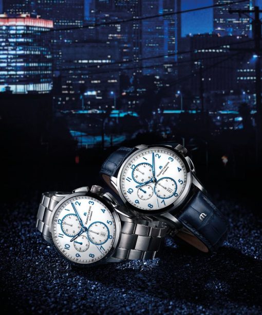 Alternative view of Maurice Lacroix Pontos Chronograph 43mm - PT6388-SS001-120-4