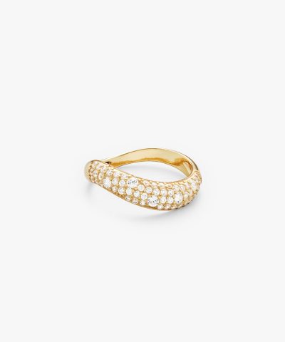 Philippa Studios Wave Pave Ring