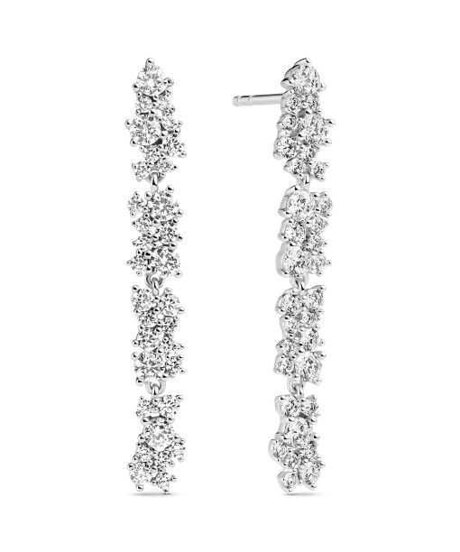 Sif Jakobs Earrings Cristallo Lungo
