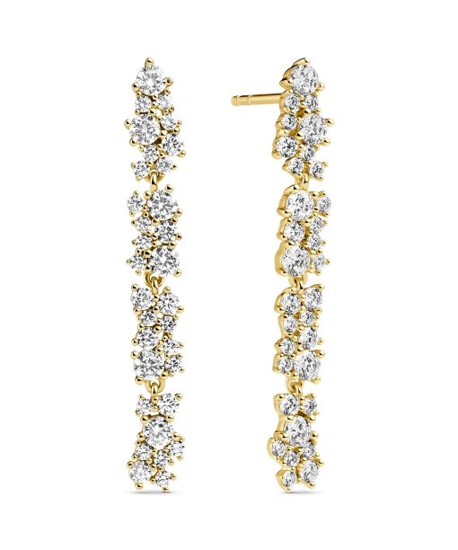 Sif Jakobs Earrings Cristallo Lungo