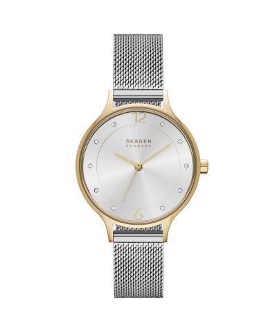 Skagen Anita Lille Two-Tone Steel Mesh Watch - SKW2340